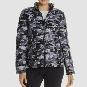 NWT Aqua Packable Camo Puffer‎ Coat, Camo XS